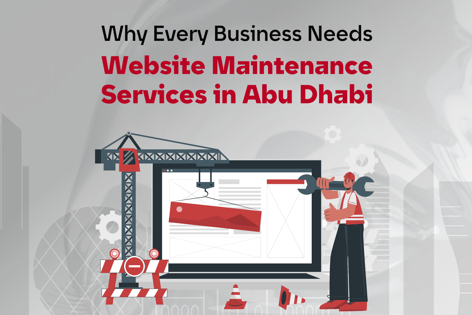 website maintenance services abu dhabi