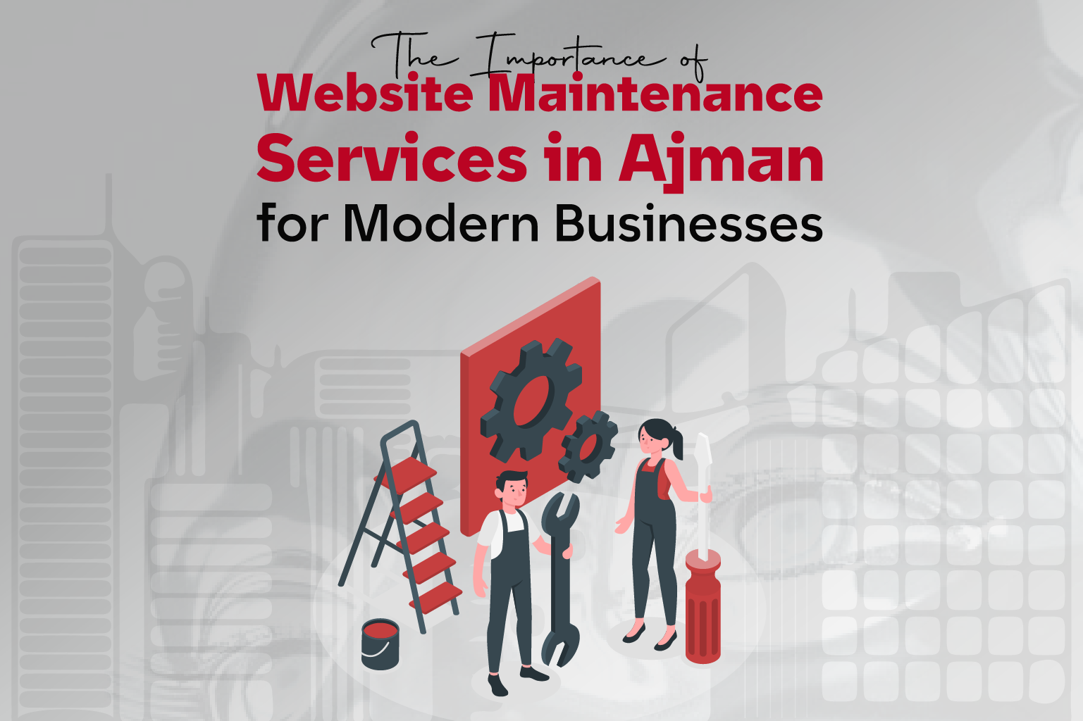 website maintenance services in ajman